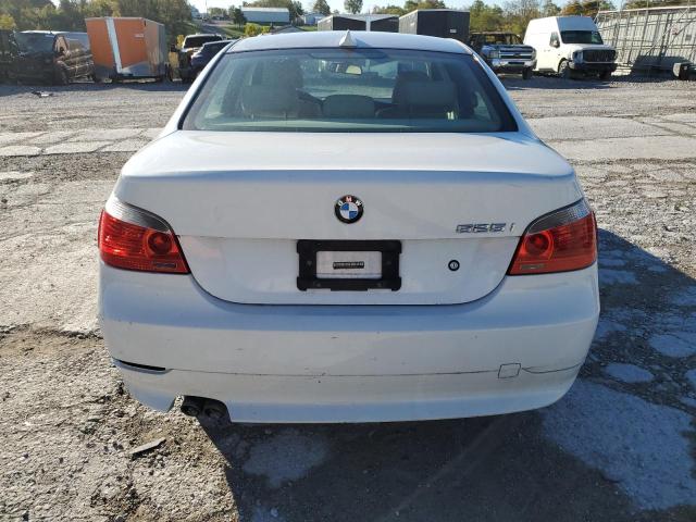 WBANE53507CW68575 - 2007 BMW 525I I WHITE photo 6