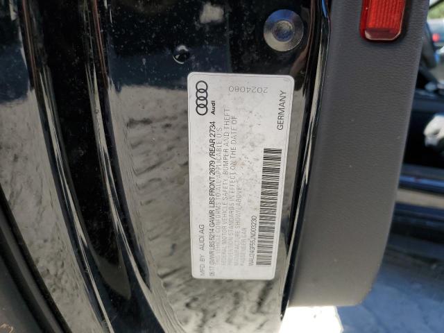 WAU24GF55JN003230 - 2018 AUDI S5 PRESTIGE 黑色 照片 12