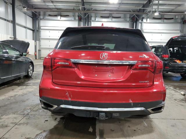 5J8YD4H57LL022001 - 2020 ACURA MDX TECHNOLOGY RED photo 6