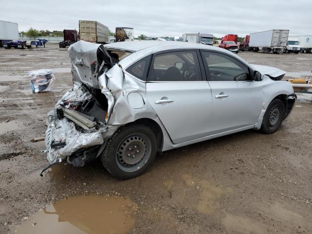 3N1AB7AP0GY295011 - 2016 NISSAN SENTRA S SILVER photo 3