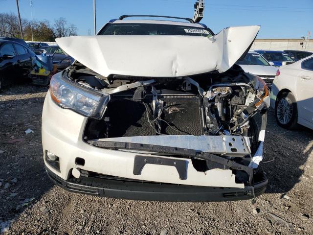 5TDJKRFH6GS340731 - 2016 TOYOTA HIGHLANDER XLE WHITE photo 5