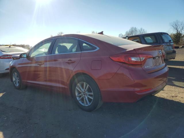 5NPE24AFXHH447122 - 2017 HYUNDAI SONATA SE RED photo 2