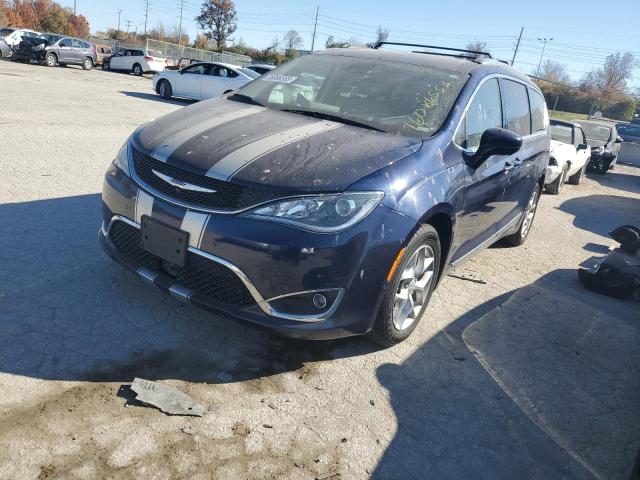 2C4RC1EG9KR525321 - 2019 CHRYSLER PACIFICA TOURING L PLUS BLUE photo 1