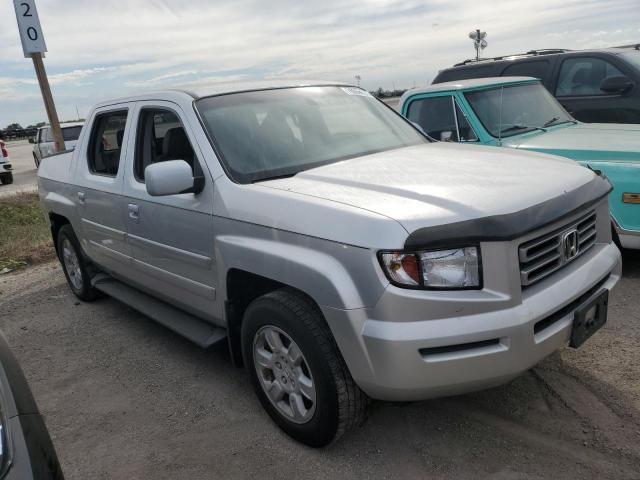 2HJYK16596H525032 - 2006 HONDA RIDGELINE RTL SILVER photo 4