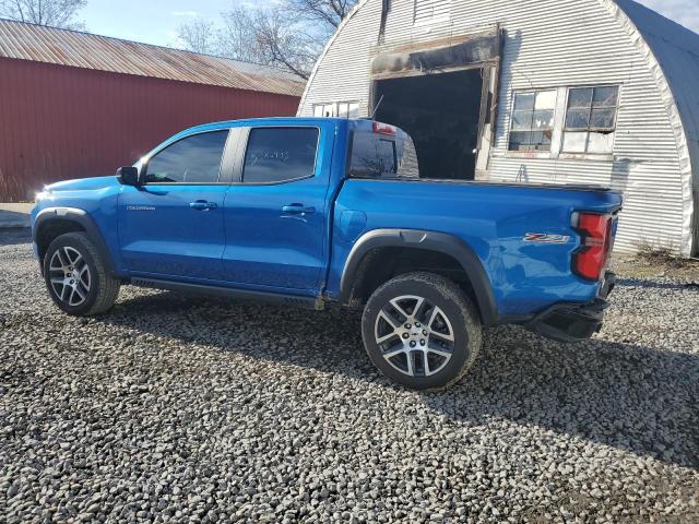 1GCPTDEK9P1230079 - 2023 CHEVROLET COLORADO Z71 BLUE photo 2