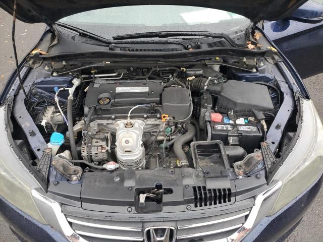 1HGCR2F72EA183116 - 2014 HONDA ACCORD EX BLUE photo 11