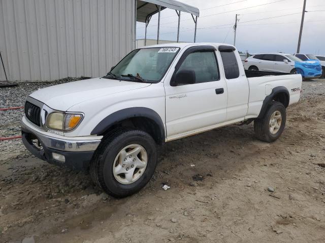 5TEWN72N34Z327981 - 2004 TOYOTA TACOMA XTRACAB WHITE photo 1