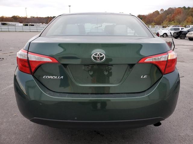 2T1BURHE8EC192475 - 2014 TOYOTA COROLLA L GREEN photo 6