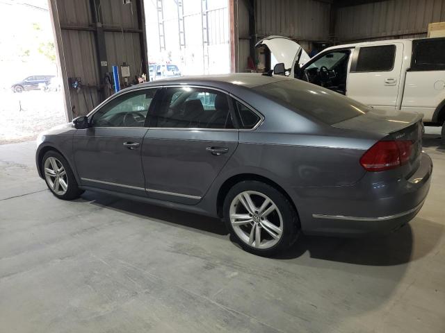 1VWCN7A30DC136341 - 2013 VOLKSWAGEN PASSAT SEL GRAY photo 2