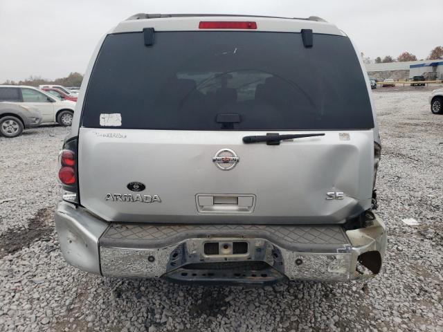 5N1AA08A75N700747 - 2005 NISSAN ARMADA SE SILVER photo 6