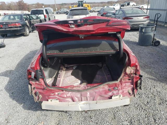 19UUB3F6XKA006637 - 2019 ACURA TLX TECHNOLOGY RED photo 6