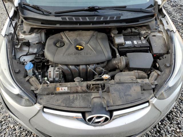 5NPDH4AEXGH749784 - 2016 HYUNDAI ELANTRA SE SILVER photo 11