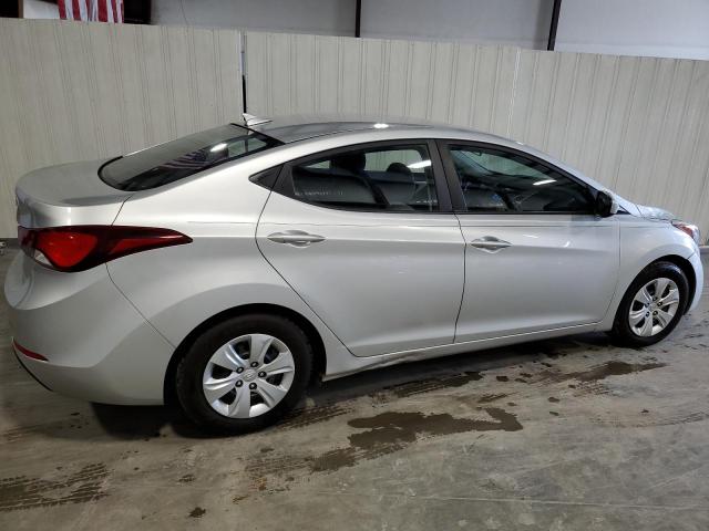 5NPDH4AEXGH749784 - 2016 HYUNDAI ELANTRA SE SILVER photo 3