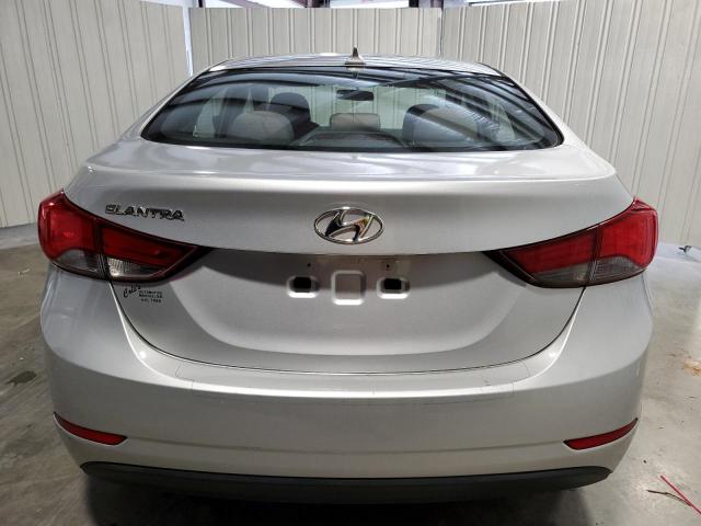 5NPDH4AEXGH749784 - 2016 HYUNDAI ELANTRA SE SILVER photo 6