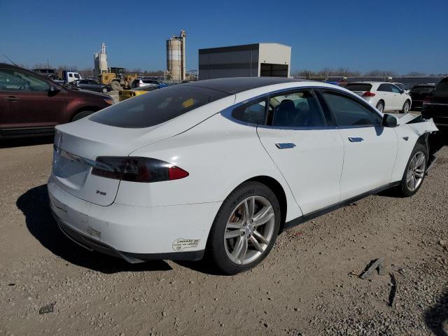 5YJSA1DP3DFP26994 - 2013 TESLA MODEL S 白色 照片 3