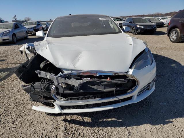 5YJSA1DP3DFP26994 - 2013 TESLA MODEL S 白色 照片 5