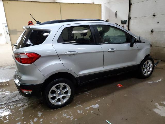 MAJ6S3GLXKC293256 - 2019 FORD ECOSPORT SE SILVER photo 3