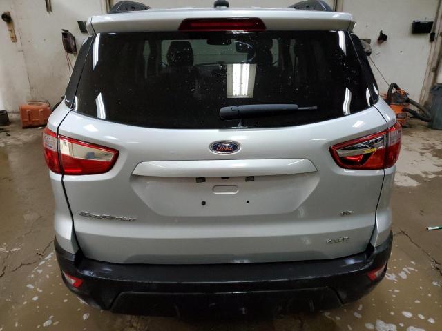 MAJ6S3GLXKC293256 - 2019 FORD ECOSPORT SE SILVER photo 6