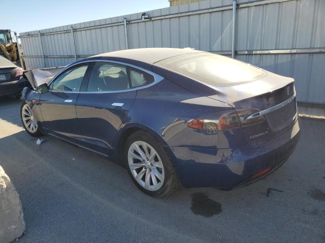 5YJSA1E1XGF152828 - 2016 TESLA MODEL S Կապույտ լուսանկար 2
