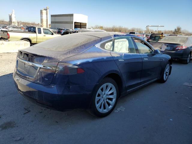 5YJSA1E1XGF152828 - 2016 TESLA MODEL S Կապույտ լուսանկար 3
