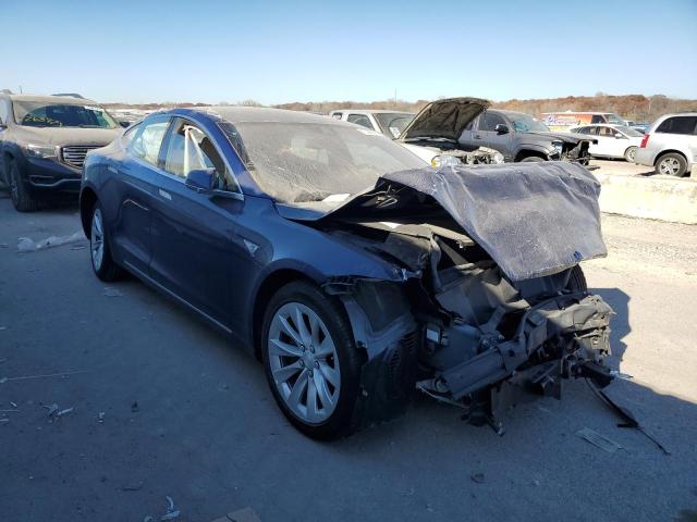 5YJSA1E1XGF152828 - 2016 TESLA MODEL S Կապույտ լուսանկար 4