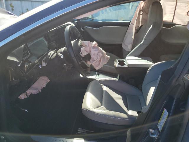 5YJSA1E1XGF152828 - 2016 TESLA MODEL S Կապույտ լուսանկար 7