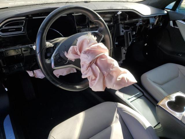 5YJSA1E1XGF152828 - 2016 TESLA MODEL S Կապույտ լուսանկար 8