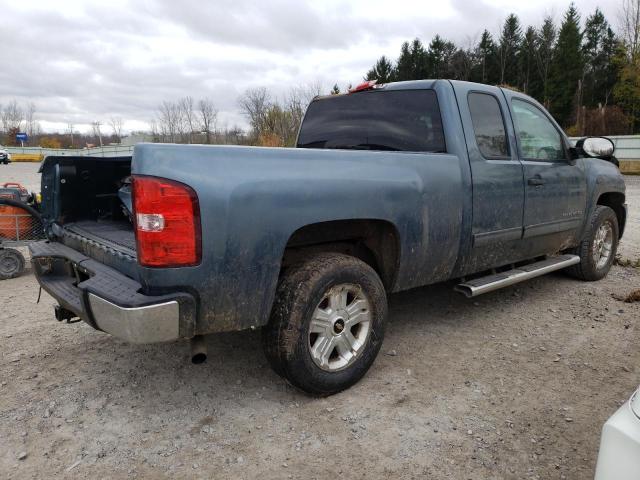 1GCSKSE36AZ158325 - 2010 CHEVROLET SILVERADO K1500 LT BLUE photo 3