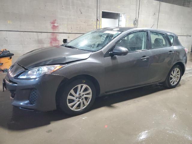 JM1BL1L70D1764476 - 2013 MAZDA 3 I GRAY photo 1