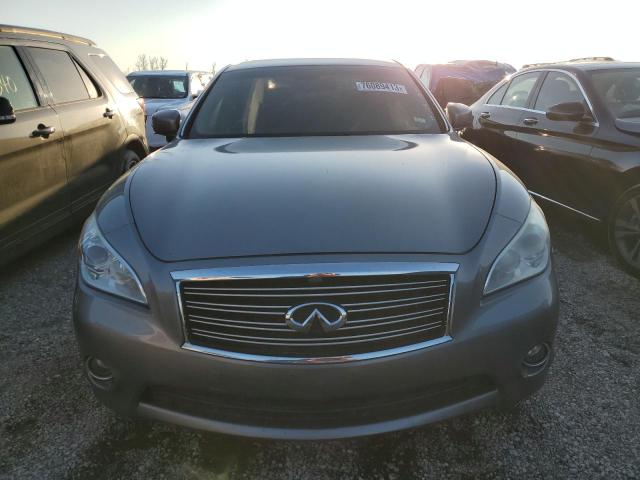 JN1BY1AR1DM603402 - 2013 INFINITI M37 X GRAY photo 5