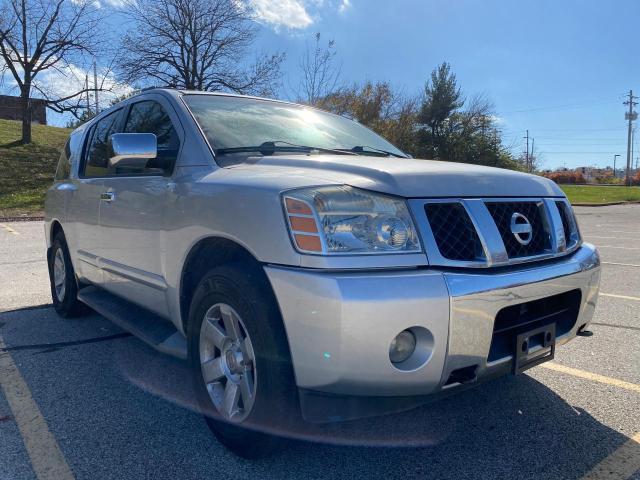 5N1AA08B54N731776 - 2004 NISSAN ARMADA SE SILVER photo 1