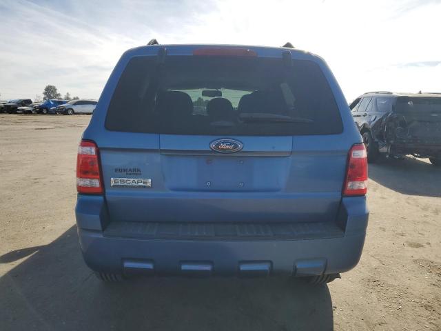 1FMCU03769KA80797 - 2009 FORD ESCAPE XLT BLUE photo 6