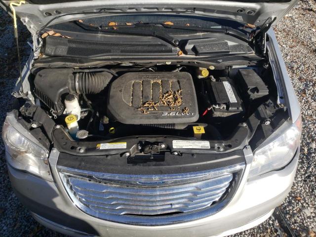 2A4RR8DG2BR675984 - 2011 CHRYSLER TOWN & COU TOURING L SILVER photo 11