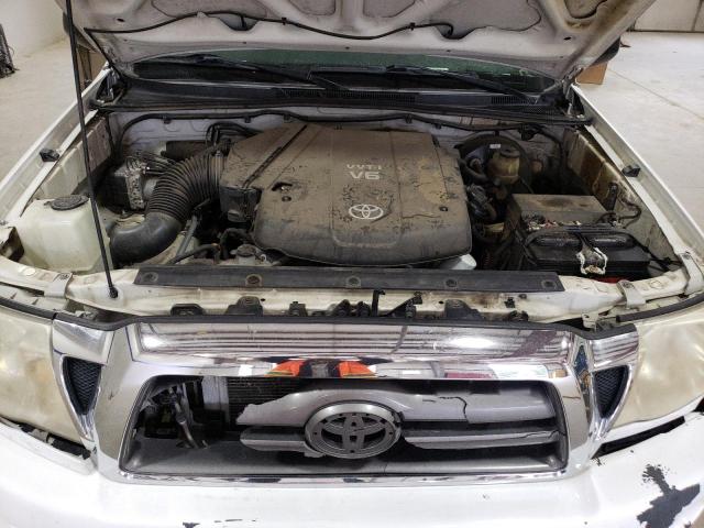 5TETU4GN5AZ714945 - 2010 TOYOTA TACOMA PRERUNNER ACCESS CAB WHITE photo 11