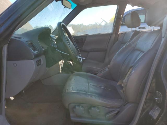 JF1SF6557YH707372 - 2000 SUBARU FORESTER S BLACK photo 7