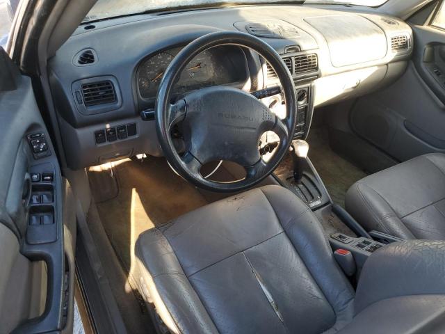 JF1SF6557YH707372 - 2000 SUBARU FORESTER S BLACK photo 8