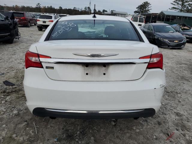 1C3BC4FG3BN553814 - 2011 CHRYSLER 200 LX WHITE photo 6