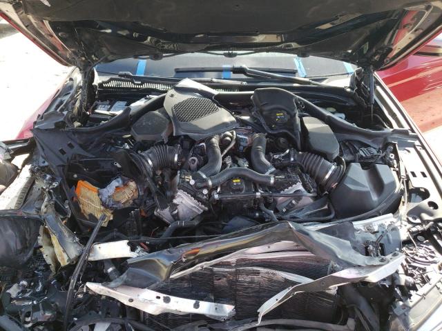 WBAJS7C03LBN96908 - 2020 BMW M550XI RED photo 11