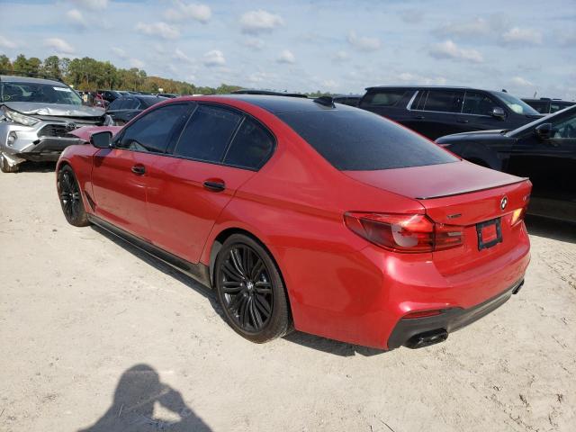 WBAJS7C03LBN96908 - 2020 BMW M550XI RED photo 2