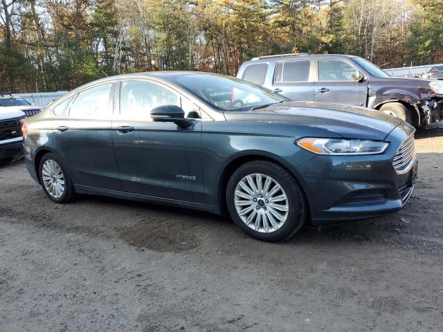 3FA6P0LU6FR148589 - 2015 FORD FUSION SE HYBRID CHARCOAL photo 4