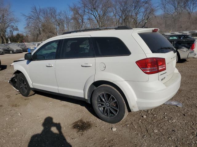 3C4PDCAB9JT273415 - 2018 DODGE JOURNEY SE WHITE photo 2