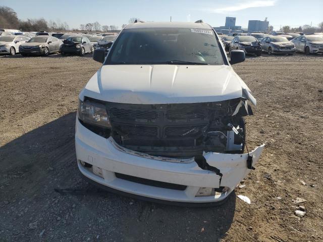 3C4PDCAB9JT273415 - 2018 DODGE JOURNEY SE WHITE photo 5