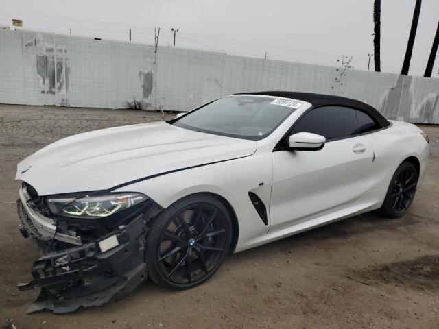 WBAFY4C57KBX38867 - 2019 BMW M850XI WHITE photo 1