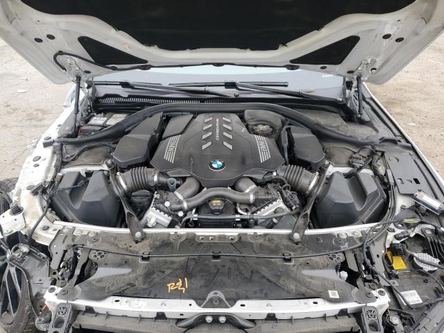 WBAFY4C57KBX38867 - 2019 BMW M850XI WHITE photo 11