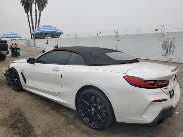 WBAFY4C57KBX38867 - 2019 BMW M850XI WHITE photo 2