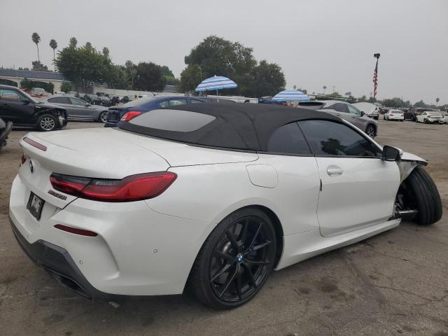 WBAFY4C57KBX38867 - 2019 BMW M850XI WHITE photo 3