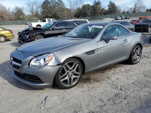 WDDPK4HA5FF104427 - 2015 MERCEDES-BENZ SLK 250 SILVER photo 1