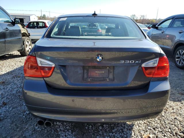 WBAVD33506KV59156 - 2006 BMW 3 SERIES XI GRAY photo 6