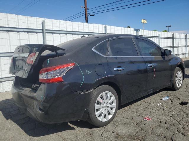 3N1AB7AP0DL616568 - 2013 NISSAN SENTRA S BLACK photo 3