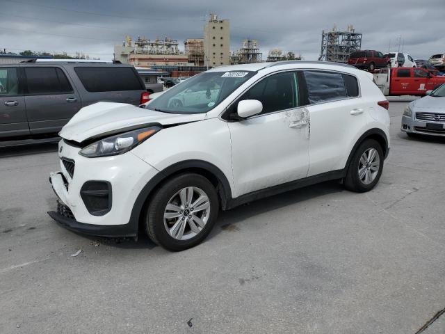 KNDPM3AC6K7538581 - 2019 KIA SPORTAGE LX WHITE photo 1